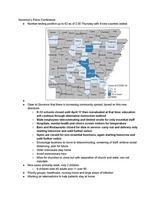 Number testing counties positive in Arkansas